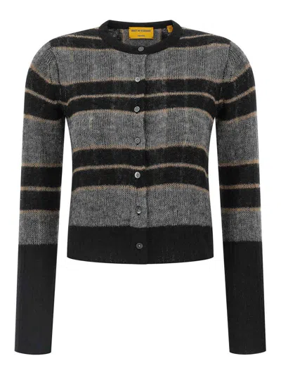 GUEST IN RESIDENCE SHADOW PLAID CARDIGAN