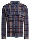 Guest In Residence Plaid Work Shirt Clothing In Blue