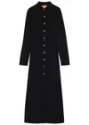 Guest In Residence Showtime Cashmere Midi Shirt Dress