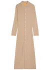 Guest In Residence Showtime Cashmere Midi Shirt Dress