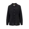 Guest In Residence Lvr Exclusive Showtime Cashmere Shirt In Black