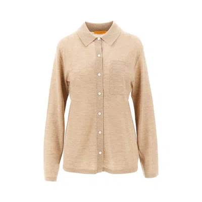 Guest In Residence 'showtime' Cashmere Shirt In Sand