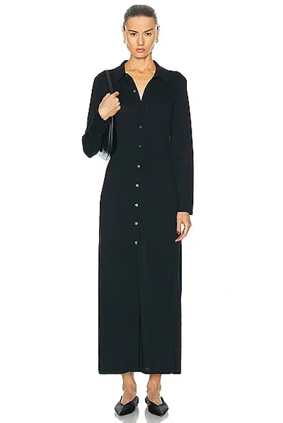Guest In Residence Showtime Shirt Dress In Midnight