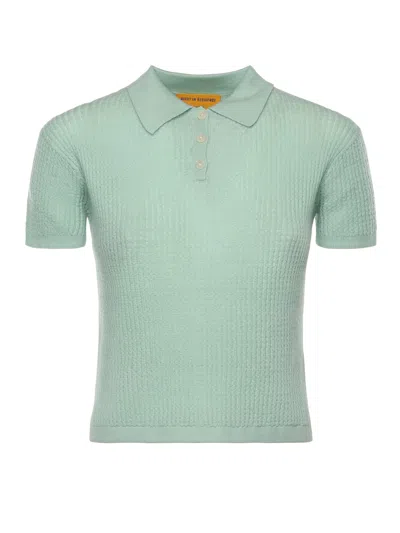 Guest In Residence Shrunken Cashmere Polo In Green