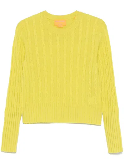 GUEST IN RESIDENCE SHRUNKEN CASHMERE SWEATER