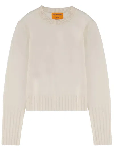 Guest In Residence Shrunken Crew Jersey In Neutral