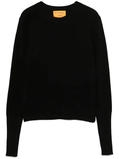 GUEST IN RESIDENCE GUEST IN RESIDENCE "SHRUNKEN" CREW NECK CASHMERE SWEATER