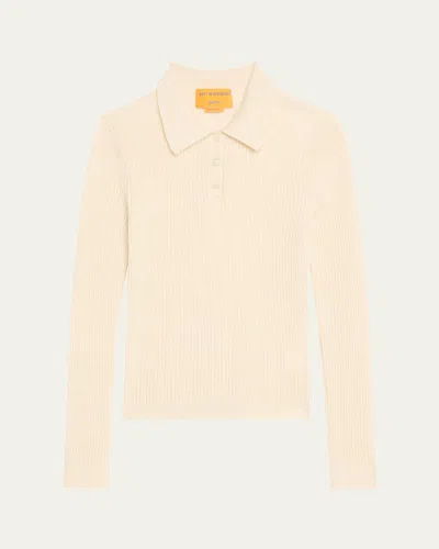 Guest In Residence Shrunken Crewneck Sweater In Cashmere