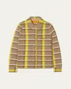 Guest In Residence Shrunken Crewneck Sweater In Cashmere In Heather Grey