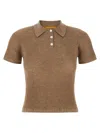 Guest In Residence Shrunken Polo Beige