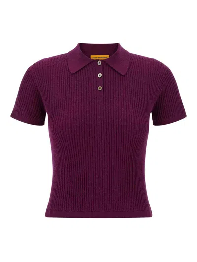 GUEST IN RESIDENCE SHRUNKEN POLO SHIRT