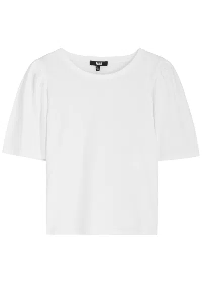 Guest In Residence Sigrid Cotton T-shirt In White