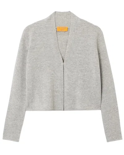 Guest In Residence Stealth Cardigan In Gray
