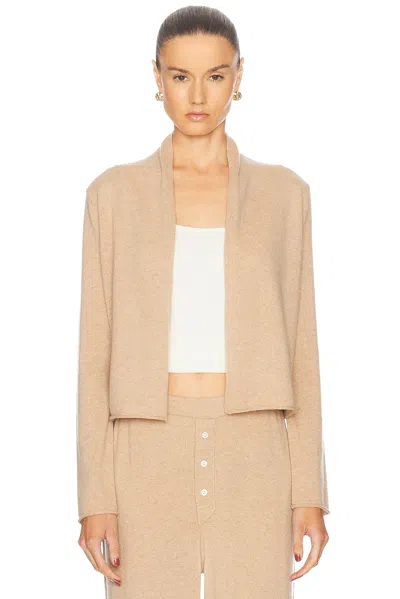 Guest In Residence Stealth Cashmere Cardigan In Dune