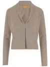 Guest In Residence Stealth Cashmere Cardigan In Gray