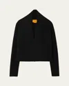 Guest In Residence Stealth Cashmere Multicolor Cardigan In Black