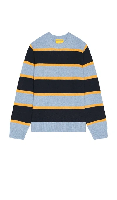 GUEST IN RESIDENCE STRIPE CREW NECK SWEATER