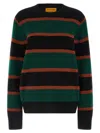 Guest In Residence Striped Crew-neck Sweater In Multi