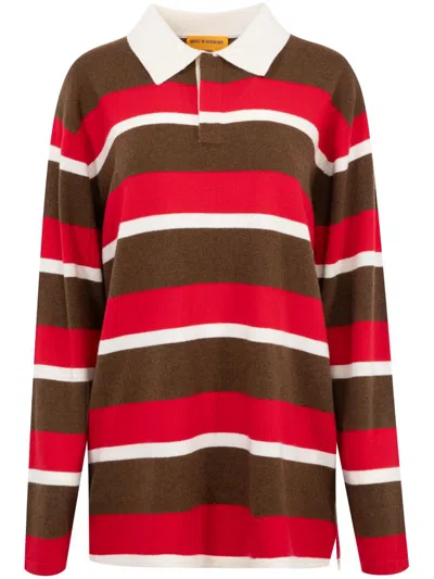 GUEST IN RESIDENCE STRIPED POLO TOP