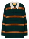 Guest In Residence Striped Rugby In Green