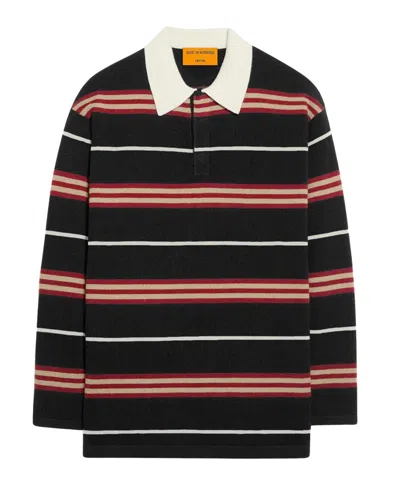 Guest In Residence Striped Rugby In Black