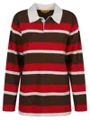 Guest In Residence Guest In Chestrrst Chestnut/true Red Stripe