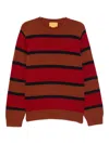 Guest In Residence Striped Sweater In Multi
