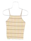Guest In Residence Striped Top In Neutral