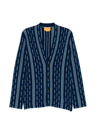 Guest In Residence Cardigan Baja Everywhere In Cashmere In Blue