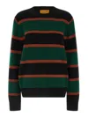 Guest In Residence Striped Crew-neck Sweater In Multi