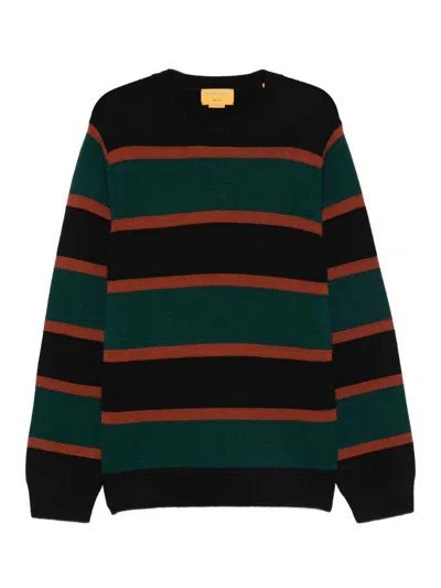 GUEST IN RESIDENCE STRIPED CASHMERE CREW NECK SWEATER