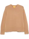 Guest In Residence Crew-neck Sweater In Beige