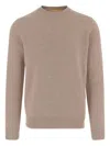 Guest In Residence Allday Crew Cashmere Sweater In Brown