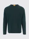 Guest In Residence Cashmere Sweater With Turn-up Cuffs In Green