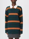 Guest In Residence 'rugby' Cashmere Sweater In Green