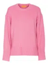 Guest In Residence Cozy Cashmere Sweater In Pink