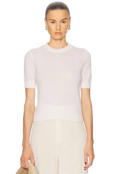 Guest In Residence Sweater Tee In Cream