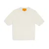 Guest In Residence Cashmere Sweater Tee In Cream