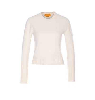 Guest In Residence Sweater In White