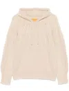 Guest In Residence Cloud Knitted Hoodie In Beige