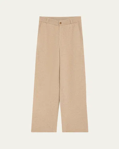 Guest In Residence Tailored Cashmere-blend Pants