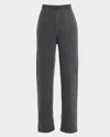 Guest In Residence Tailored Cashmere-blend Pants In Multi