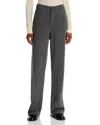 Guest In Residence Tailored Cashmere-blend Pants In Gray
