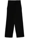 Guest In Residence Tailroed Cashmere Trouser Clothing In Black