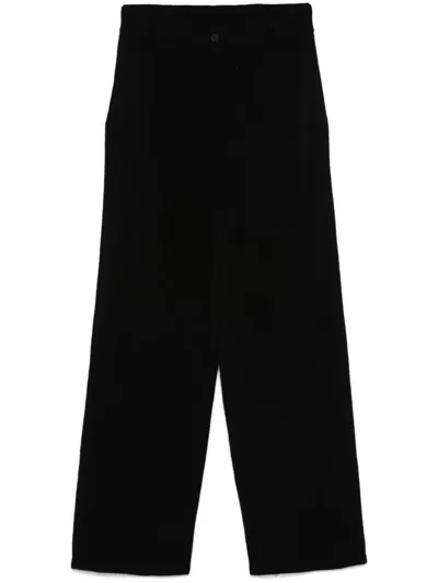 Guest In Residence Tailroed Cashmere Trouser Clothing In Black