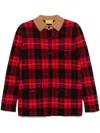 GUEST IN RESIDENCE TARTAN-CHECK CARDIGAN