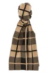 Guest In Residence The Plaid Big Scarf Scarves And Foulards Beige In Sand