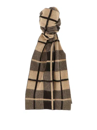 Guest In Residence The Plaid Big Scarf Scarf In Sand