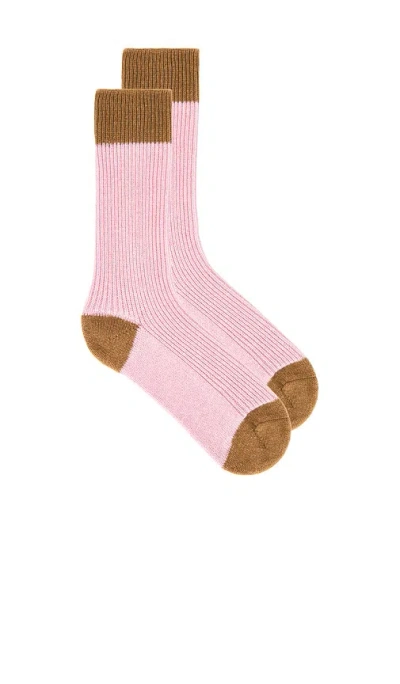Guest In Residence The Soft Sock In Daybreak & Almond