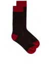 Guest In Residence The Soft Socks In Brown